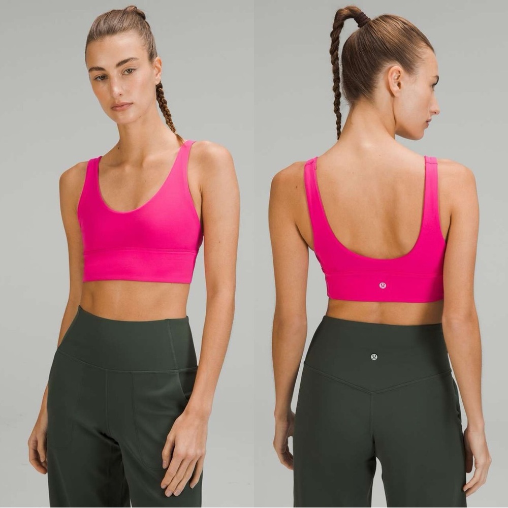 Lululemon Women’s Align Reversible Bra Light Support A/B Cup in Sonic Pink 4